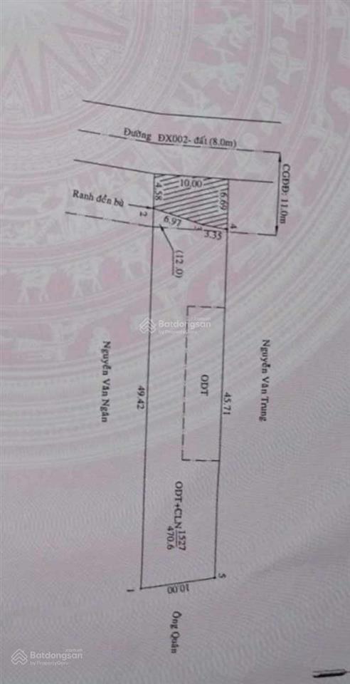 Đất bán mặt tiền kinh doanh dx 02 phú mỹ  tdm, bd. vị trí cực vip