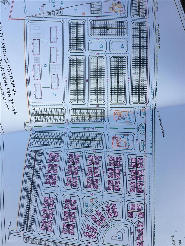 Chính chủ cần bán gấp lô đất 100m2, đường lớn 16m, n8 khu bình nguyên