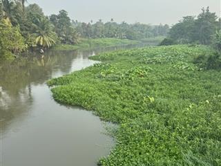 Bán đất vườn cây ăn trái mặt tiền sông ngang 40m dài 50m có 600m2 thổ cư