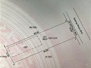 Bán đất mặt tiền đường nhựa 6m phường hiệp thành gần chợ, bệnh viện tỉnh