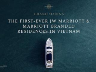 Bán căn hộ hàng hiệu grand marina sài gòn  marriot international ven sông quận 1