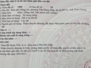 Chính chủ bán đất mt n2, kdc phú mỹ hiệp, giá 2,5 tỷ