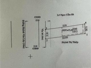 Bán đất mặt tiền huỳnh văn lũy, phú mỹ, tdm, bình dương, vị trí kinh doanh mọi ngành nghề .