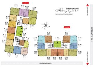 Cnch 2pn, 79,5m2, cc hateco hoàng mai, có nt, view thoáng, giáp cv yên sở, 2,92 tỷ,  0946 113 ***