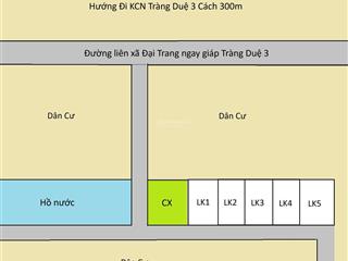 Cơ hội vàng đầu tư đất nền cạnh khu công nghiệp tại đại trang, an lão, hải phòng