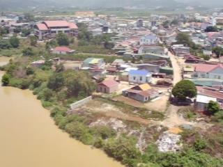 Bán đất trung tâm thị trấn đinh văn, huyện lâm hà, dt 39x27m cn 932m2 view sông, giá 7.5 tỷ