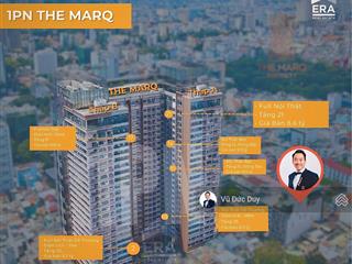 1pn the marq district 1  bán căn hộ hạng sang 1 phòng ngủ the marq | list 10 the marq giá tốt nhất