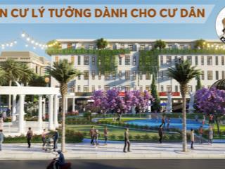 Cực hiếm chỉ 8lô liền kề 2 mặt tiền, hướng nam công viên, kinh doanh hết nước chấm, chiết khấu cao