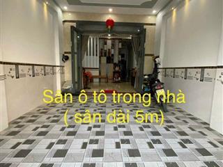 Nhà 1 lầu 1 trệt sổ riêng, sân ô tô 👉giá ngộp 2.35 tỷ/61 m2