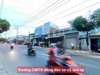 Nhà mặt tiền cách mạng tháng tám 9m, gần chợ rạch sỏi, sân bay rạch giá, 5x34 nở hậu 8m, 2 tầng shr