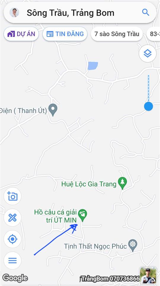 Bán 7 sào đất sông trầu, trảng bom, đồng nai (quy hoạch đất ở, gần đường trảng bom  thanh bình)