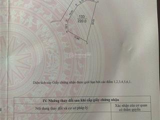 Bán nhanh 220m2 xóm đầm, vân nội, giáp trục đường nhật tân  nội bài, gần đầm vân trì