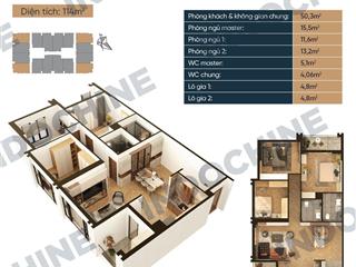 Cần bán căn 105m2 thiết kế 3 phòng ngủ chung cư capital elite số 18 phạm hùng  nam từ liêm