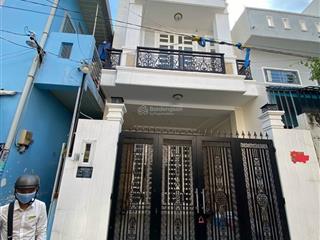 Bán nhà 4 tầng  dt 80m2 (5x16m) hẻm ô tô  gần chợ bình triệu  đối diện đh luật