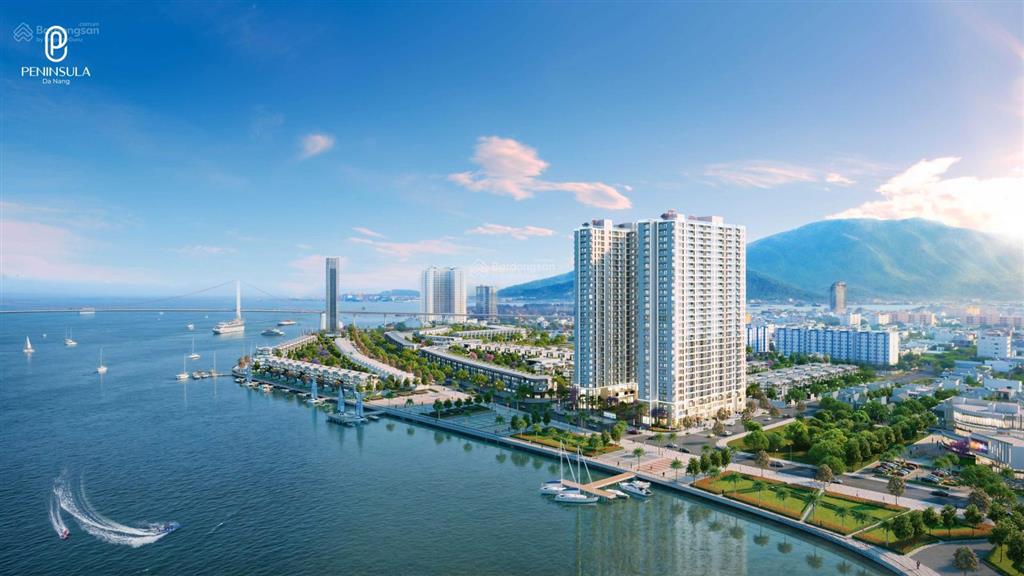 Căn hộ cao cấp 2pn, 63m2, peninsula view sông hàn, trung tâm đà nẵng
