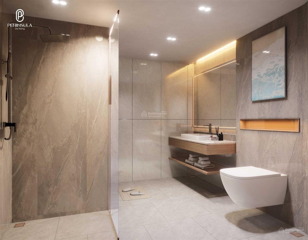 Cực hiếm, căn góc 2pn 94,7m2 tầng 12 peninsula view sông hàn  vịnh biển, trung tâm đà nẵng