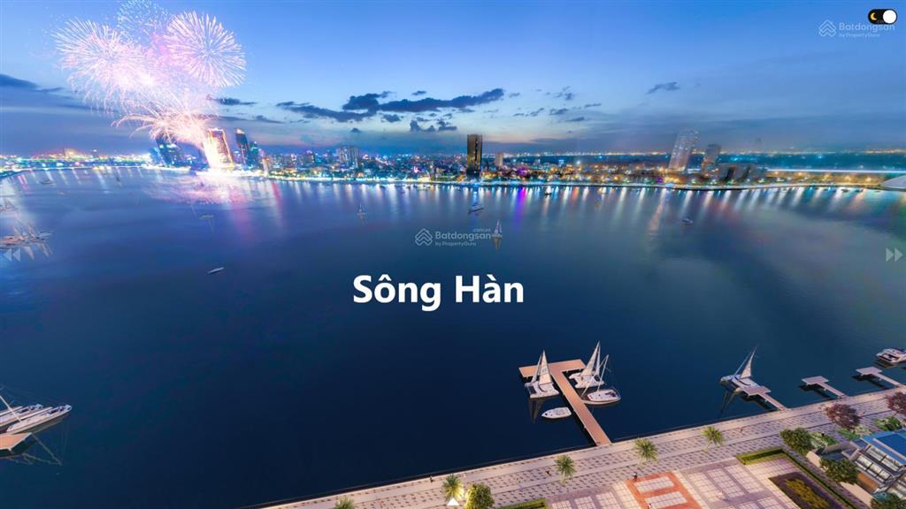 Cực hiếm, cần bán căn 2 phòng ngủ 71,7m2 tầng 4 peninsula view sông hàn, trung tâm đà nẵng