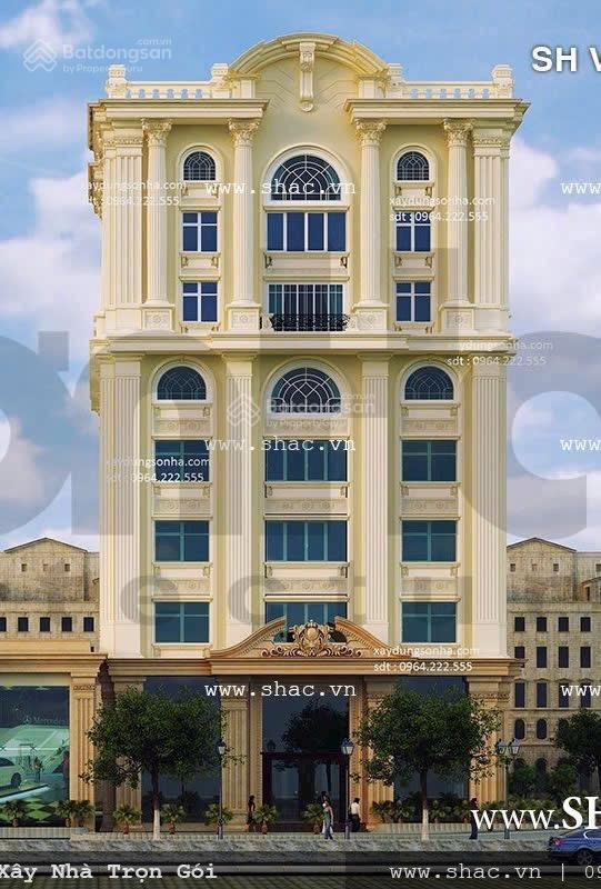 Bán căn hộ dịch vụ 8 tầng thu nhập 470tr sát bên lotte mark q7, dt 10,5x30m giá 95 tỷ