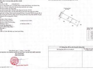 Bán nhanh đất và nhà vườn diên khánh 279m2, nhỉnh 2 tỷ, định giá vay 1.75 tỷ