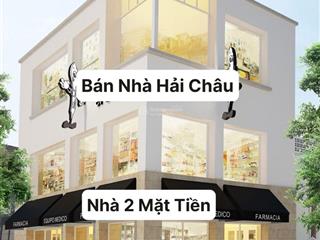 Bán nhà 2 mặt tiền 4 tầng ngô gia tự  hải châu, tp. đà nẵng