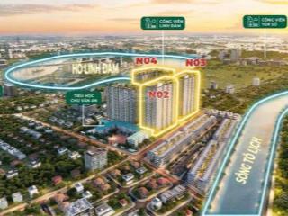 Căn hộ 2pn  68m2 tại hà nội melody residences, tầng đẹp hot nhất dự án chỉ 4,5 tỷ tts