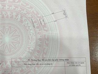 Chính chủ gửi bán lô đất tặng nhà cấp 4 mặt tiền đường hoài thanh, đường 7m5 + h.tây nam