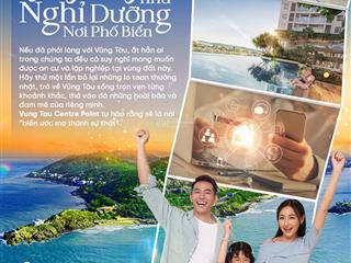 Kiêu hãnh sống sang như nghỉ dưỡng nơi phố biển tại căn hộ vung tau centre point