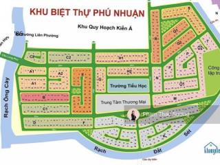 Hàng độc quyền kdc phú nhuận! lô góc 3mt 410m2 đối diện rạchliền kề global city chỉ 70 triệu/m2