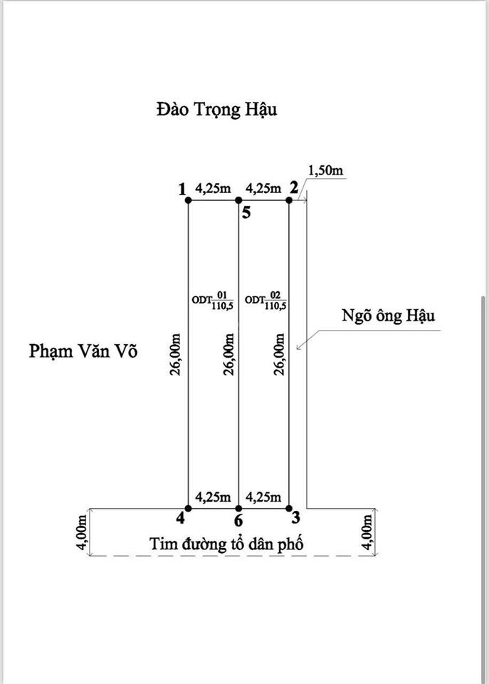 Mặt đường sông he gần vin hoà nghĩa dương kinh hải phòng.lô góc