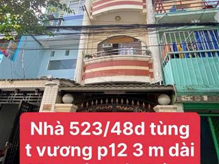 Tùng thiện vương p13q8 3x14 2 lầu st đúc hẻm 3m thông thoáng giá mềm