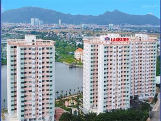 Cần bán căn hộ chung cư lakeside  dt 68,5m2. có 2 p ngủ. 1wc.
 hướng cửa chính tây nam.