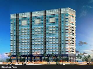 Cho thuê chung cư cộng hòa plaza dt 100m2. 3pn giá 14 tr/th  0909 563 *** mr hưng