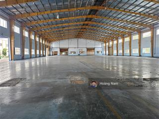 Cho thuê xưởng 10.000m2 gần kcn hạnh phúc. ngoài khu cn