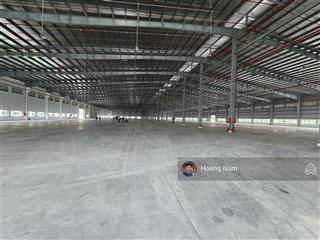 Cho thuê xưởng 20.000m2 .kcn đức hòa long an.pccc tự động . bàn giao ngay