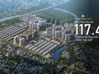 Bán căn nhà phố 95m2 căn góc tại dự án the global city giá 36 tỷ