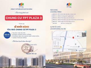 Sắp mở bán căn hộ fpt plaza 3, từ 1  3 phòng ngủ, thanh toán theo tiến độ
