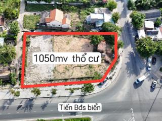 Bán 1050m2 thổ cư ngay tp hội an siêu vip góc ngay 4 khu du lịch rừng dừa 7 mẫu tp hội an