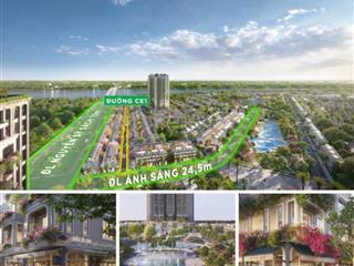 Độc quyền 2 căn nhà phố quảng trường ecopark, giá trọn gói 6,3 tỷ