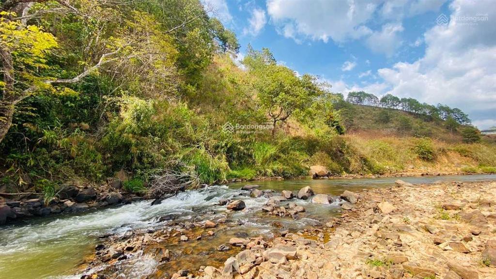 Đất vườn nghỉ dưỡng liền kề khu du lịch đà lạt (lạc dương đa nghịt) view suối quanh đất (1000m2)