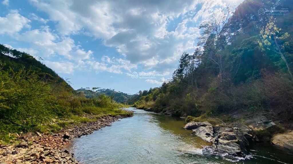 Đất vườn nghỉ dưỡng liền kề khu du lịch đà lạt (lạc dương đa nghịt) view suối quanh đất (1000m2)