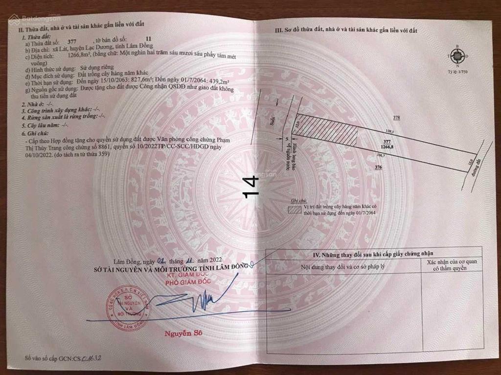 Đất vườn nghỉ dưỡng liền kề khu du lịch đà lạt (lạc dương đa nghịt) view suối quanh đất (1000m2)