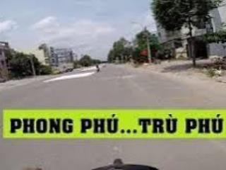 Bán lô đất đường trục chính khu dân cư phong phú 5