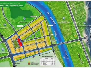 Bán gấp đất nền dự án tại green city, giá cực chất chỉ 5,75 tỷ vnd, 212m2 , cực tốt