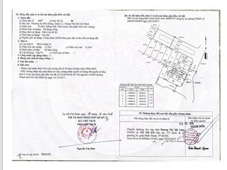 Bán đất hẻm 140/98 vườn lài an phú đông quận 12 hẻm thông 4mx14m