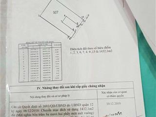 Bán đất đường an phú đông 25 quận 12 giá siêu rẻ. 1493m2 thổ cư