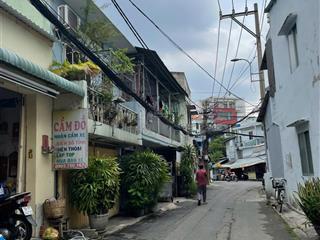 Nhà đường nội bộ hồng bàng xe hơi quay đầu, (4x16m), nhà nát đã đập