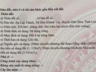 Bán lô đất góc 2 mặt tiền giá chỉ 1.3tỷ ngay nút giao vành đai 4 và khu vinhomes 197ha đã đền bù