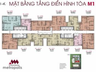 Bán căn hộ cao cấp metropolis 3 ngủ 104m2 19 tỷ đẳng cấp sẵn sổ cho thuê 2000 usd 0966 849 ***