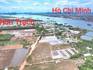 Chính chủ gửi bán lô đất 500m2 100% thổ cư mặt tiền đường nguyễn văn trị cách phà cát lái 1km