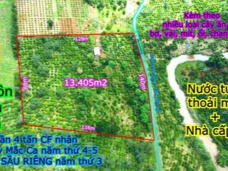 1,34ha nguồn thu mạnh, mặt tiền nhiều, sổ vuông vức, gần QL14, gần Gia Nghĩa